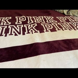 PINK fleece blanket